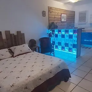 Appartement Grand En Bas De Avec Vue Sur Au Carbet, Le Carbet